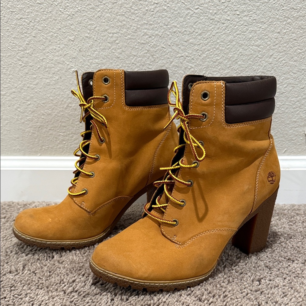 Timberland Women's Brown Heeled Boots